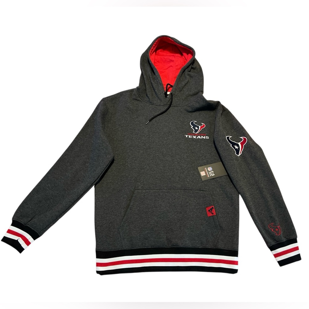 NWT Houston Texans embroidered hoodie size S